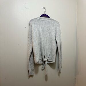 LOFT Light Gray Knit Top